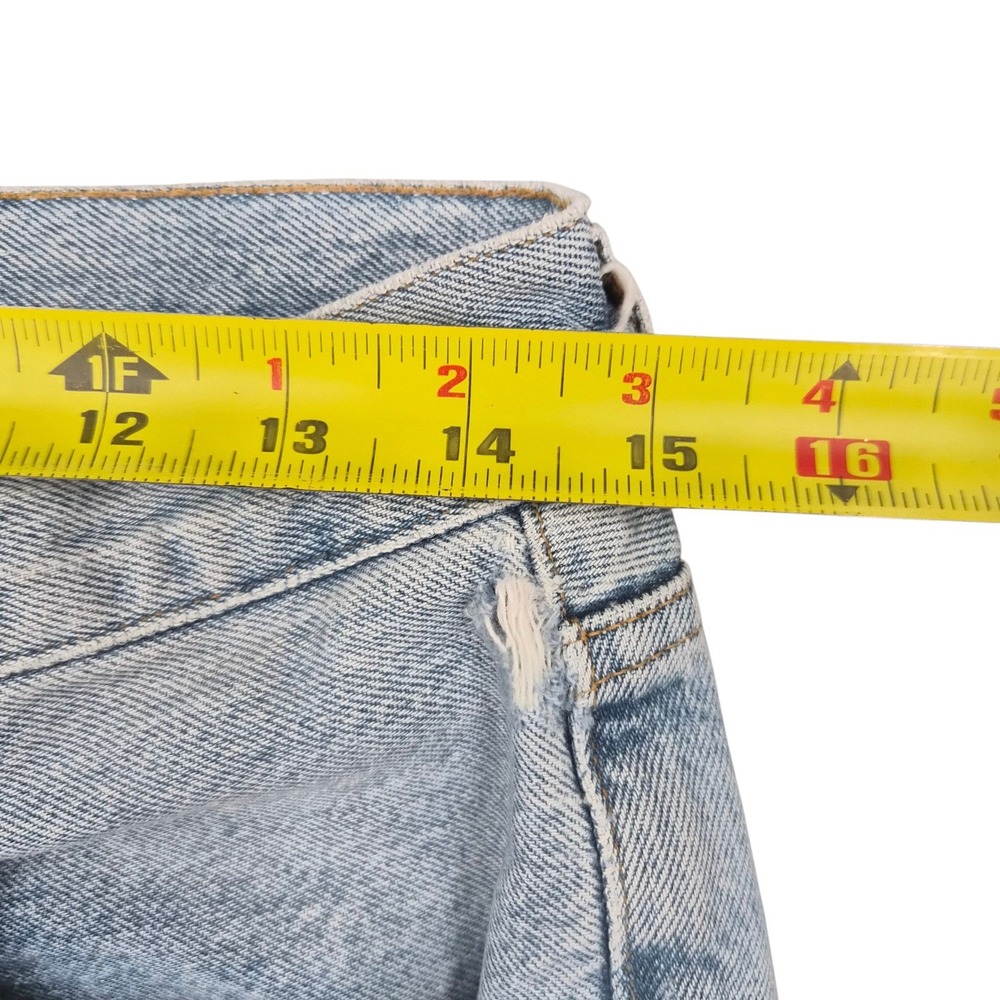 AGOLDE Ripley High Rise Straight Leg Jeans Light Wash Blue Size 27 A141-1141 - Picture 9 of 12